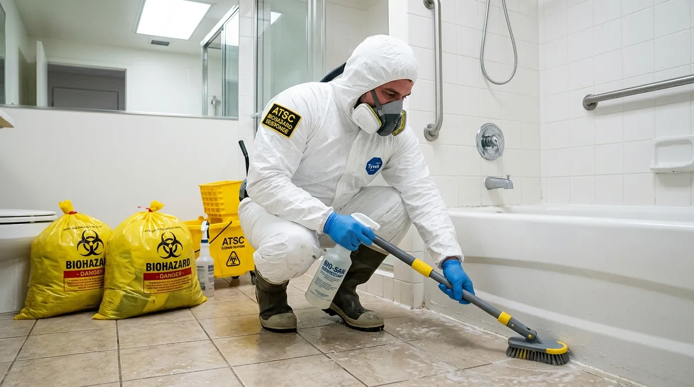 Decontamination equipment deployed for Blood Cleanup in Spuyten Duyvil